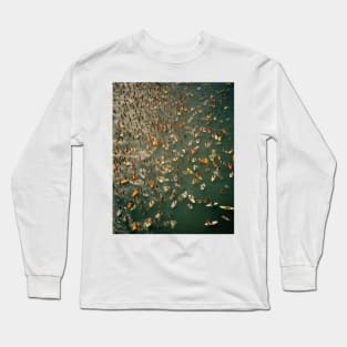 Surfing and Vibing - Vintage Fine Art Photography Long Sleeve T-Shirt